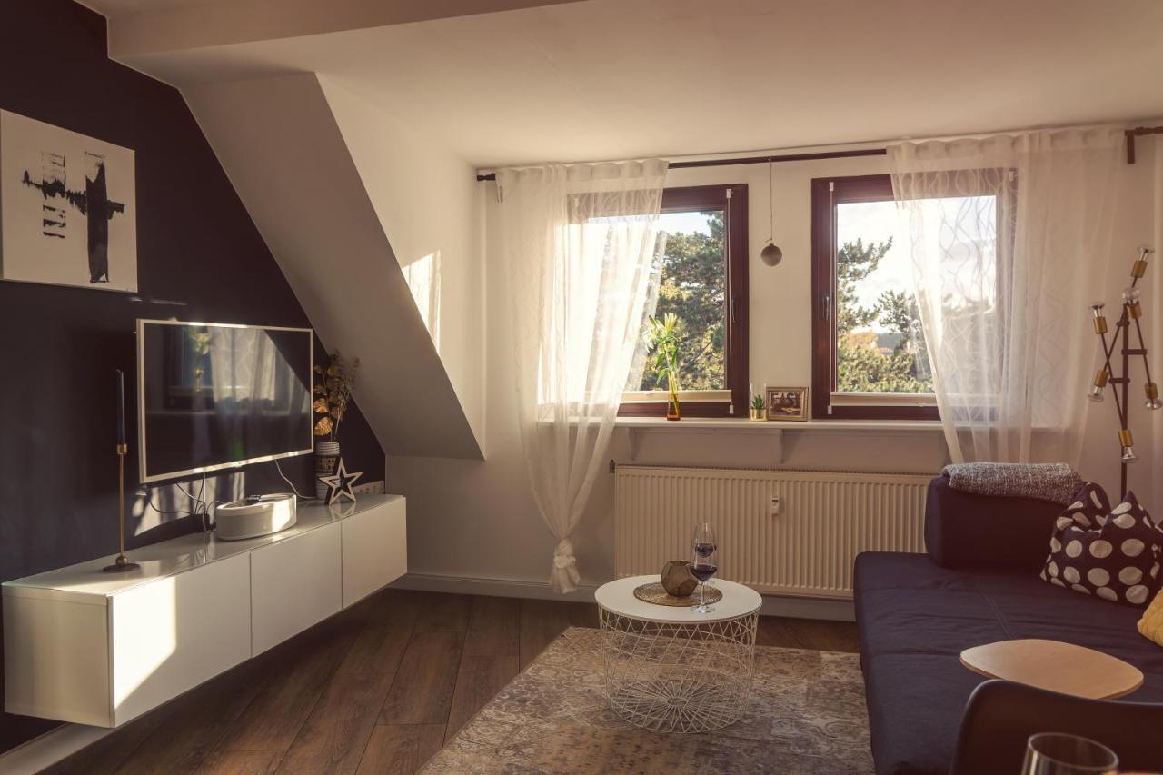 Goldrausch - Glanzvolle Ferienwohnung In Meissen Am Lutherplatz Esterno foto