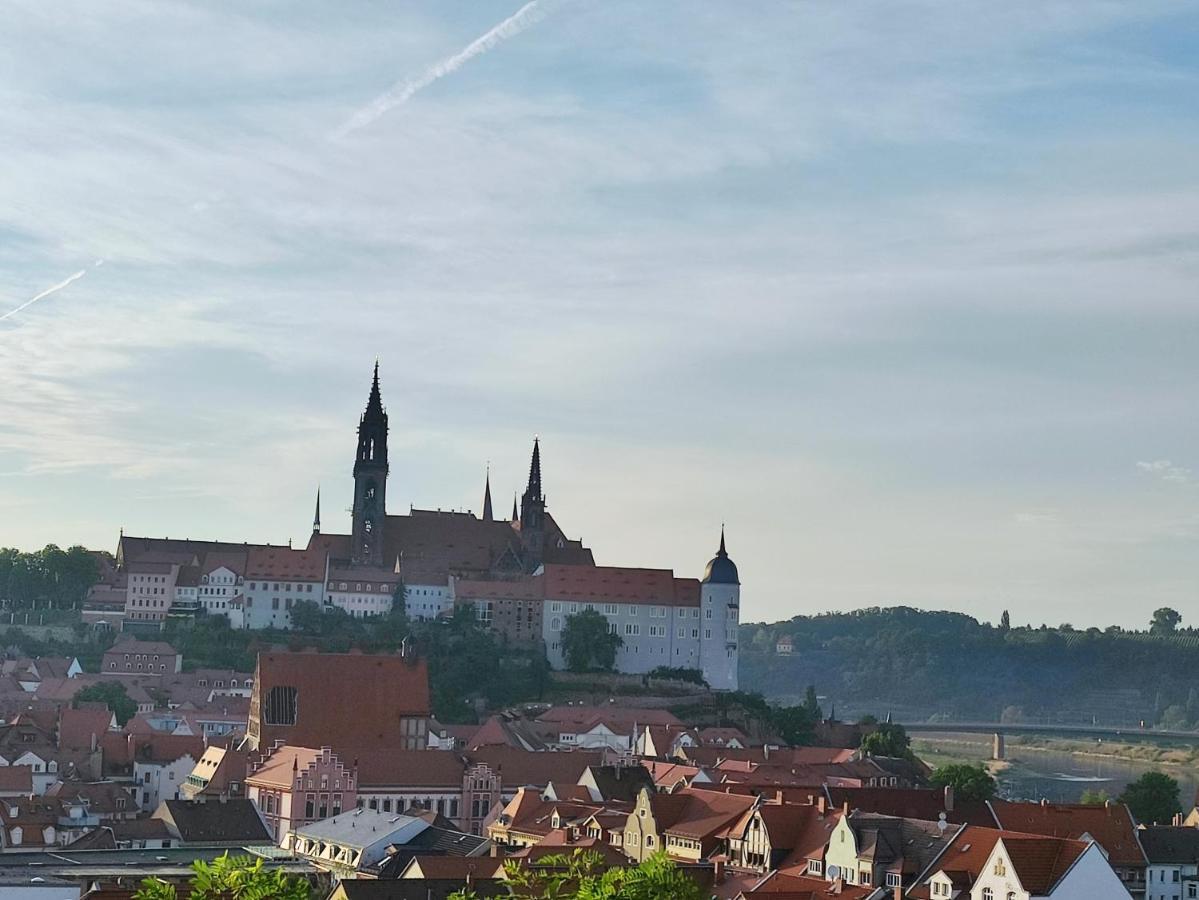 Goldrausch - Glanzvolle Ferienwohnung In Meissen Am Lutherplatz Esterno foto