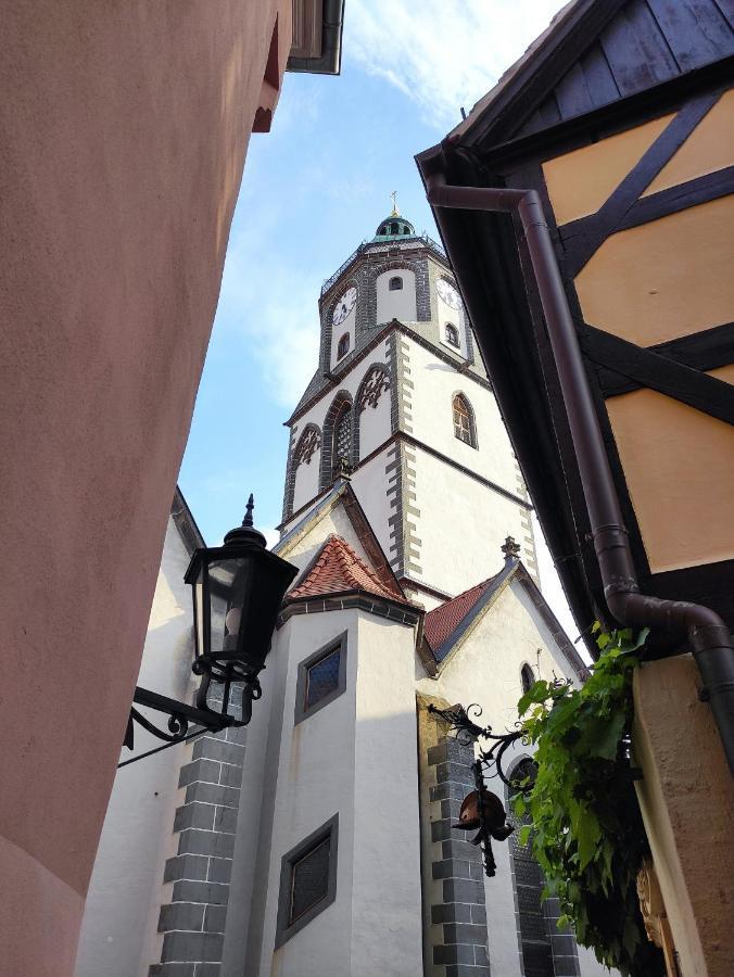 Goldrausch - Glanzvolle Ferienwohnung In Meissen Am Lutherplatz Esterno foto