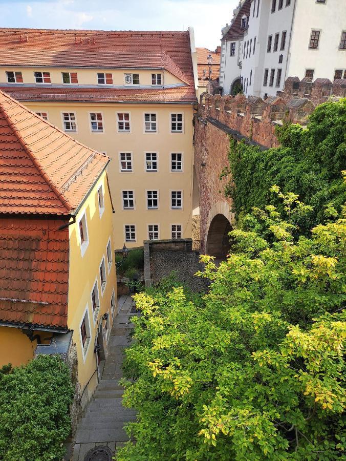 Goldrausch - Glanzvolle Ferienwohnung In Meissen Am Lutherplatz Esterno foto