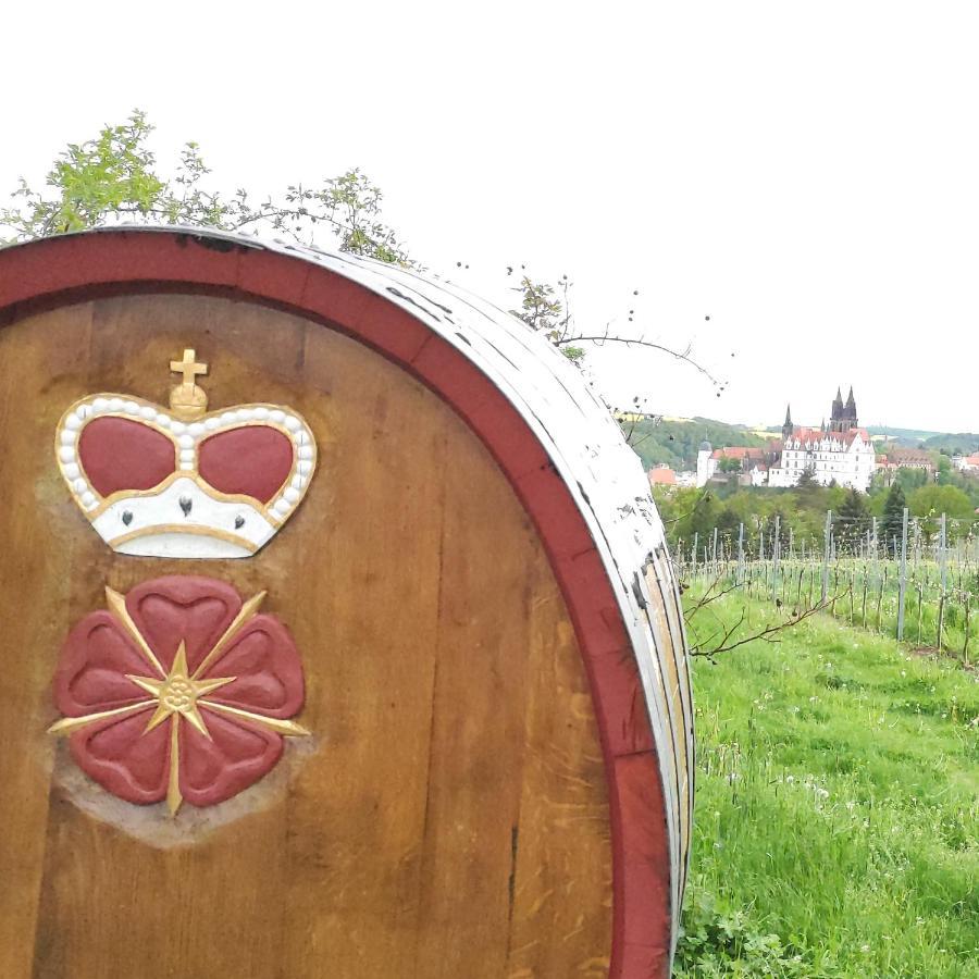 Goldrausch - Glanzvolle Ferienwohnung In Meissen Am Lutherplatz Esterno foto